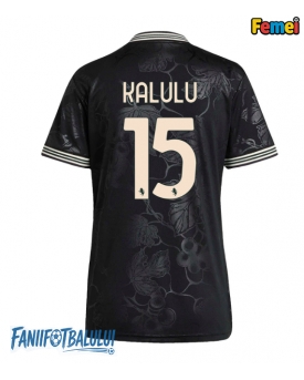 Juventus Pierre Kalulu #15 Tricou Fotbal Replică 2025-26 Femei Treilea